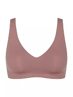 Dámská podprsenka ZERO Feel 2.0 Soft bra - BROWN - sv. hnědá 1141 - SLOGGI