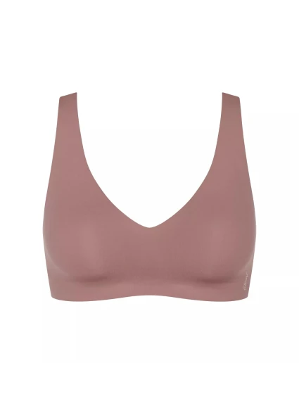 Dámská podprsenka ZERO Feel 2.0 Soft bra - BROWN - sv. hnědá 1141 - SLOGGI