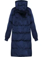 ZIMOWA KURTKA DAMSKA Z KAPTUREM GRANATOWA model 21242212 - Libland