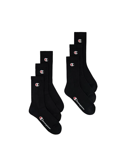 6pack ponožky černé model 22119802 KK001 - CHAMPION