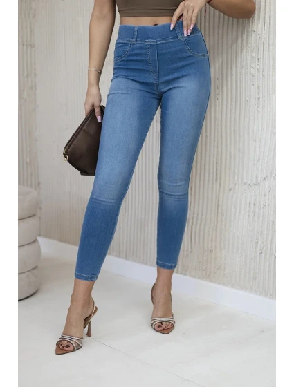 Džínové kalhoty s mašlí Džínové kalhoty s mašlí