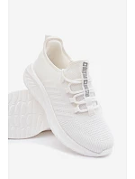 Pánské sportovní tenisky Lehký Materiál Big Star model 22185581 Bílé - Big Star Shoes Pánské sportovní tenisky Lehký Materiál Big Star model 22185581 Bílé - Big Star Shoes