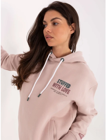 Bluza model 21378726 ciemny różowy - FPrice Bluza model 21378726 ciemny różowy - FPrice
