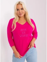 Halenka RV BZ 9143.87P fuchsiová Halenka RV BZ 9143.87P fuchsiová