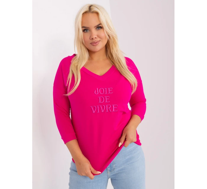 Halenka RV BZ 9143.87P fuchsiová Halenka RV BZ 9143.87P fuchsiová