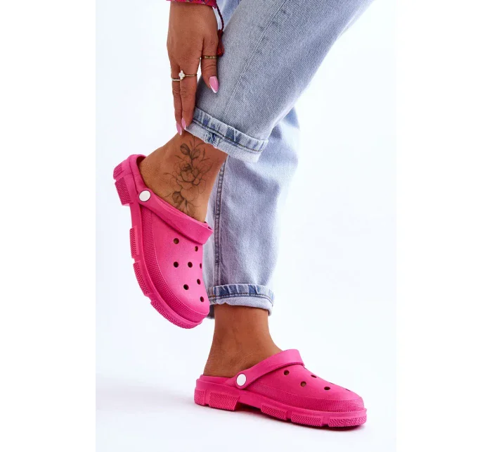 Dámské gumové Crocs Fuchsie Rabios Dámské gumové Crocs Fuchsie Rabios