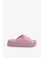 Dámské pantofle na platformě Big Star Pink Dámské pantofle na platformě Big Star Pink