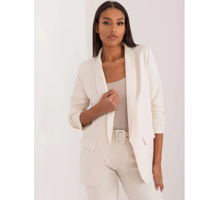 Dámské sako TW ZT BI 24155a.01X Světle béžová - FPrice