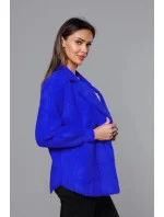 Krátký přehoz přes oblečení typu alpaka v chrpové barvě (CJ65) Krátký přehoz přes oblečení typu alpaka v chrpové barvě (CJ65)