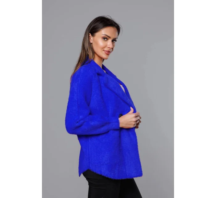 Krátký přehoz přes oblečení typu alpaka v chrpové barvě (CJ65) Krátký přehoz přes oblečení typu alpaka v chrpové barvě (CJ65)