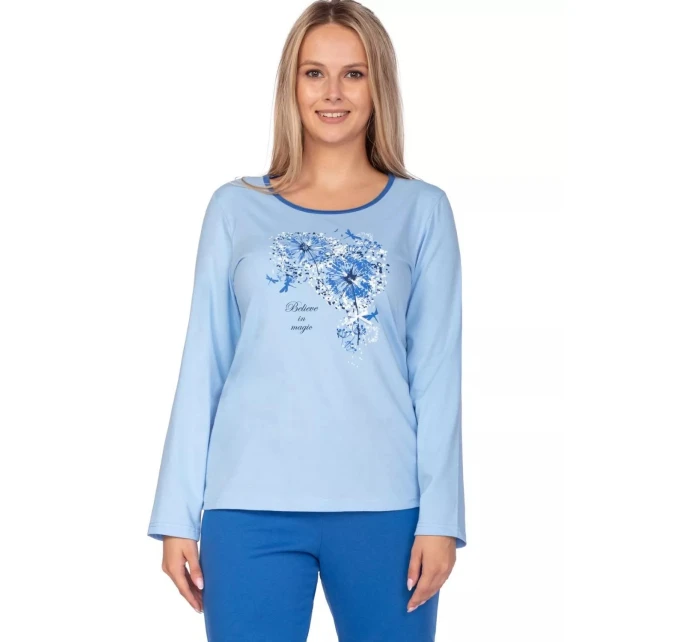 Dámské pyžamo model 21835231 plus blue - Regina