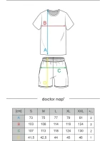 Pánské pyžamo 9952 - Doctornap