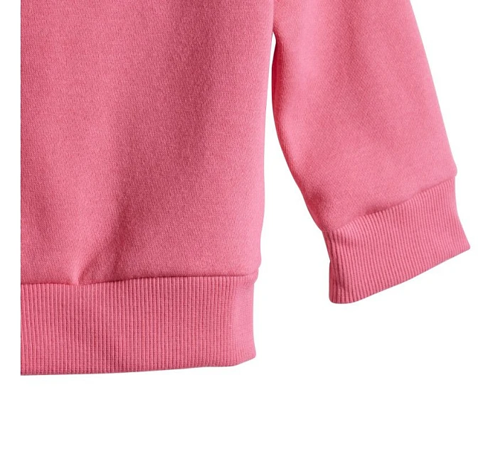 Dětské tepláky Adidas Essentials růžové a šedé JY0303