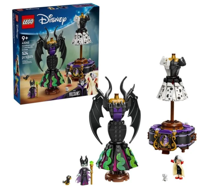 LEGO DISNEY CLASSIC 43262 Šaty Diaboliny a Cruelly de Mon LEGO DISNEY CLASSIC 43262 Šaty Diaboliny a Cruelly de Mon