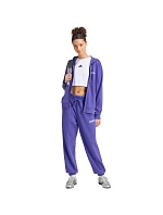 Dámské kalhoty adidas Essentials Linear French Terry Cuffed, fialové, KF8363 Dámské kalhoty adidas Essentials Linear French Terry Cuffed, fialové, KF8363