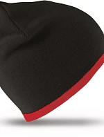 Result Headwear RC 046X Oboustranná pletená čepice 28.046X black/red