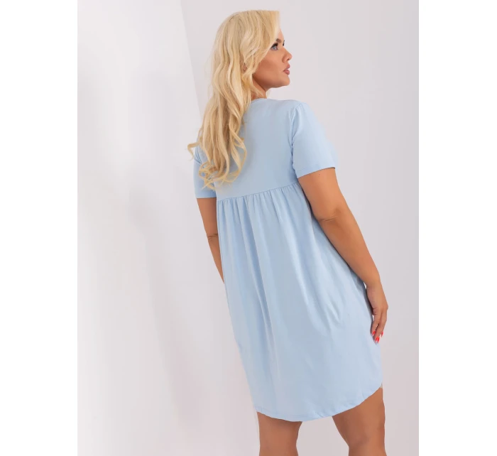 RV SK 8768 šaty.17P světle modrá
