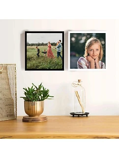 Personalizovaný magický fotoobraz v rámu - 2x čtverec 20x20 - fotografie