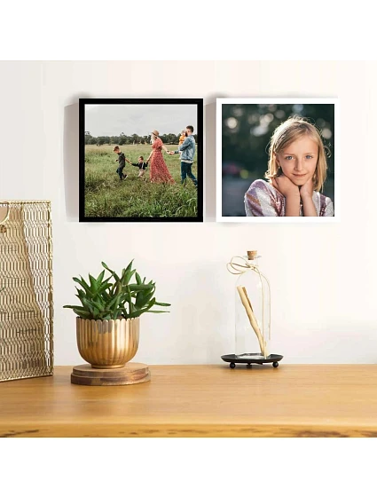 Personalizovaný magický fotoobraz v rámu - 2x čtverec 20x20 - fotografie Personalizovaný magický fotoobraz v rámu - 2x čtverec 20x20 - fotografie