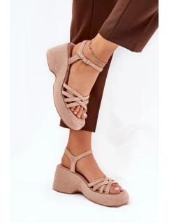 Bota na klínech model 209914 Step in style