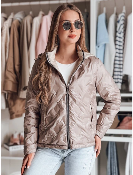 Dámská dvoucestná přechodná bunda SYLVIAN růžová FashionStreet TY4864 Dámská dvoucestná přechodná bunda SYLVIAN růžová FashionStreet TY4864