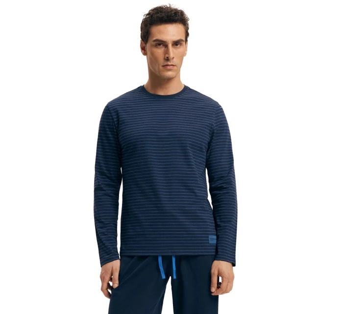 Pánské pyžamo 43455 New blue - HENDERSON Pánské pyžamo 43455 New blue - HENDERSON