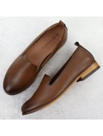 Dámské polobotky lords brown Potocki 19337