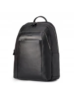 Pánský kožený batoh na notebook  Royal Collection Black - model 21933132