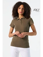 SOL'S Prime Women Dámské piqué polo z těžké bavlny 25.0573 black SOL'S Prime Women Dámské piqué polo z těžké bavlny 25.0573 black