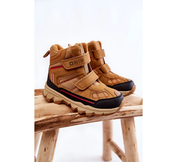 Dětská Trapery Memory Foam Big Star model 21599170 Velbloud - Big Star Shoes Dětská Trapery Memory Foam Big Star model 21599170 Velbloud - Big Star Shoes