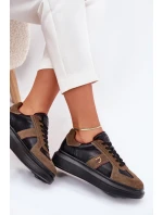 Dámské Kožené Tenisky Na Platformě Daniel Lopez Just Dare SS2D4001 Černé Dámské Kožené Tenisky Na Platformě Daniel Lopez Just Dare SS2D4001 Černé