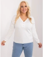 Bluzka RV BZ model 21271976 ecru - FPrice Bluzka RV BZ model 21271976 ecru - FPrice