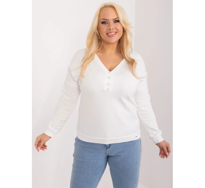 Bluzka RV BZ model 21271976 ecru - FPrice Bluzka RV BZ model 21271976 ecru - FPrice