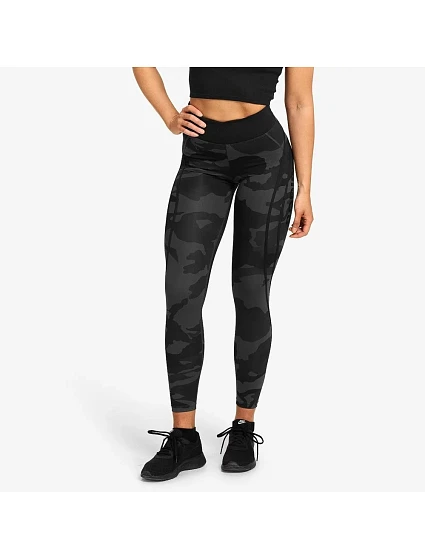 Dámské legíny model 17810534 Dark Camo High Tights - Better Bodies Dámské legíny model 17810534 Dark Camo High Tights - Better Bodies