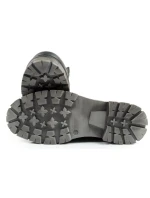 Wrangler Allan Mid pánské boty sable boots smart leather black