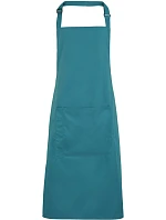 Premier PR 154 Zástěra s laclem a kapsou na břiše "Colours" 39.0154 teal Premier PR 154 Zástěra s laclem a kapsou na břiše "Colours" 39.0154 teal