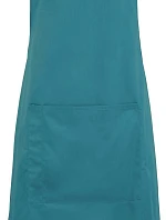 Premier PR 154 Zástěra s laclem a kapsou na břiše "Colours" 39.0154 teal