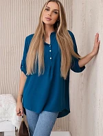 Halenka s prodlouženým zadním dílem námořní