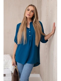 Halenka s prodlouženým zadním dílem námořní