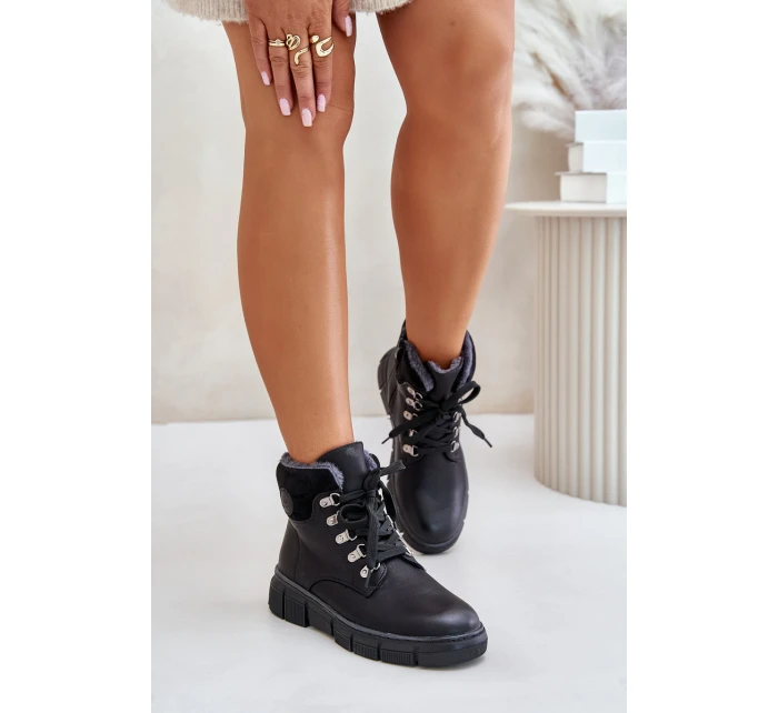 Dámské Zateplené Boty Na Zip Černé Mevanisa Dámské Zateplené Boty Na Zip Černé Mevanisa