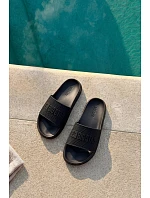 Pánské Pantofle Na Pěnové Podešvi Big Star model 21706481 Černé - Big Star Shoes Pánské Pantofle Na Pěnové Podešvi Big Star model 21706481 Černé - Big Star Shoes
