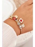 Dámský Náramek Charms Růžový Stříbrný Mouse Dámský Náramek Charms Růžový Stříbrný Mouse