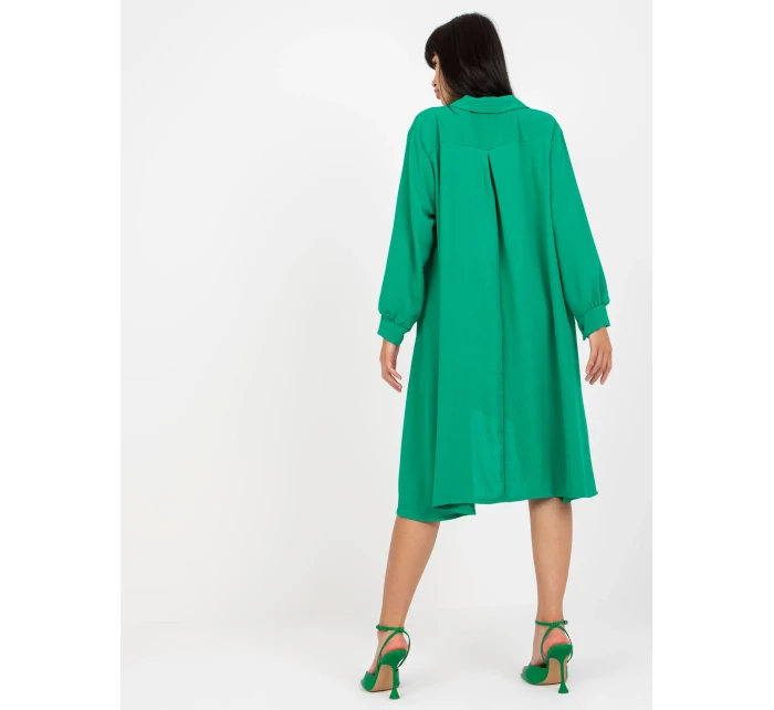 Dámské šaty DHJ SK 15092 zelené
