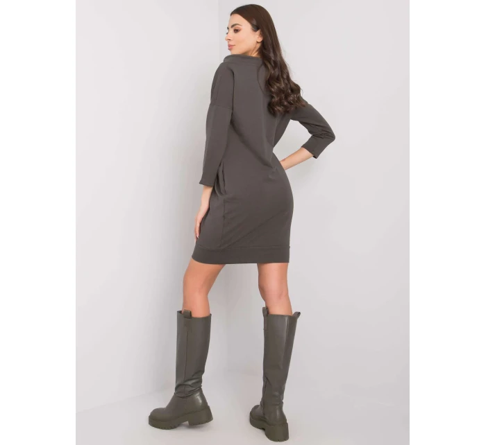 Šaty RV SK 4597 1.97 tmavá khaki