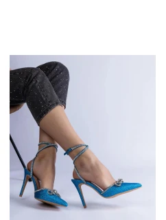 Dámské lodičky na podpatku Světle modrá  Shoes model 21778833 - Inello