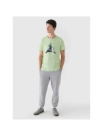Pánské tričko s potiskem 4F 4FRAW24TTSHM2301-41S pánské Pánské tričko s potiskem 4F 4FRAW24TTSHM2301-41S pánské