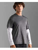 SOL'S Storm Unisex interlock sportovní tričko 25.4810 dark grey/light grey