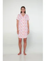 Vamp - Noční košile s knoflíky a potiskem 20287 - Vamp