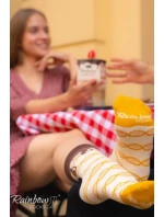 Ponožky PLANT MILK Rainbow Socks