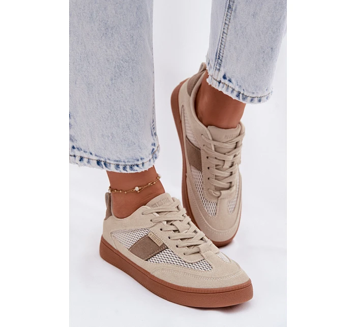 Dámské tenisky Big Star model 22100903 Béžové - Big Star Shoes Dámské tenisky Big Star model 22100903 Béžové - Big Star Shoes